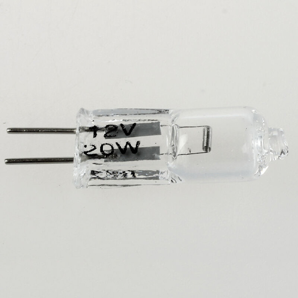 5 x G4 20W 12V halogenpære
