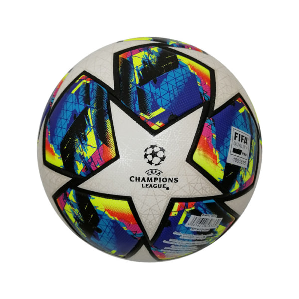 Champions League-fotbollsfans Memorabilia Fotboll Födelsedagspresent med 4 bollar, storlek 5