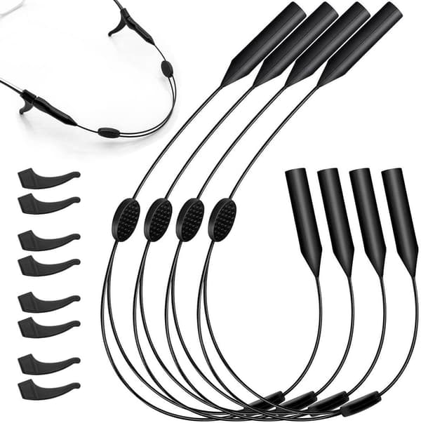 Justerbar Glasögonrem Glasögonhalsband Extra Lång 40cm
