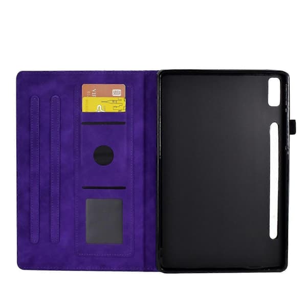 Læder Tablet Cover Purple Lenovo Tab P11 Pro Gen 2