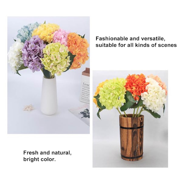 Konstgjorda Utomhusblommor Falska Blommor Gröna Buskar Trädgård Veranda