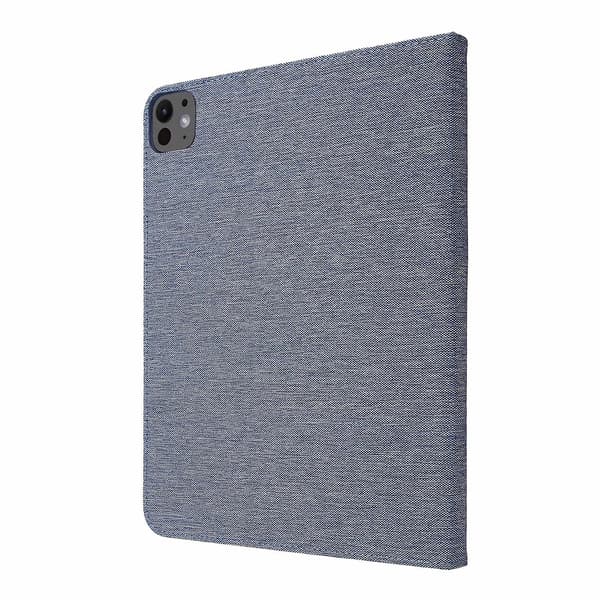 Tabletfodral i tygläder kompatibelt med iPad Pro 13 2024 Blue