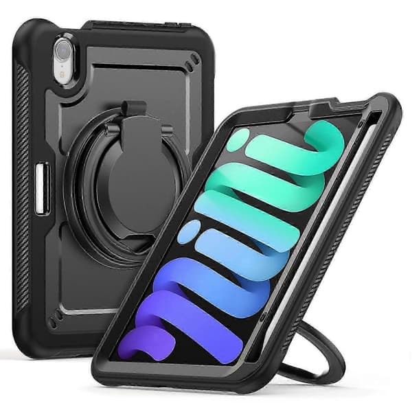 Bedst sælgende Honeycomb Tablet-etui kompatibelt med iPad mini 2024 / mini 6 Black