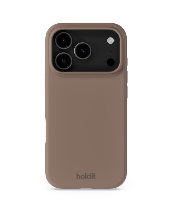 Kompatibel med iPhone 17 Pro Mobilskall Silikon Mokkabrun Brun Silikon