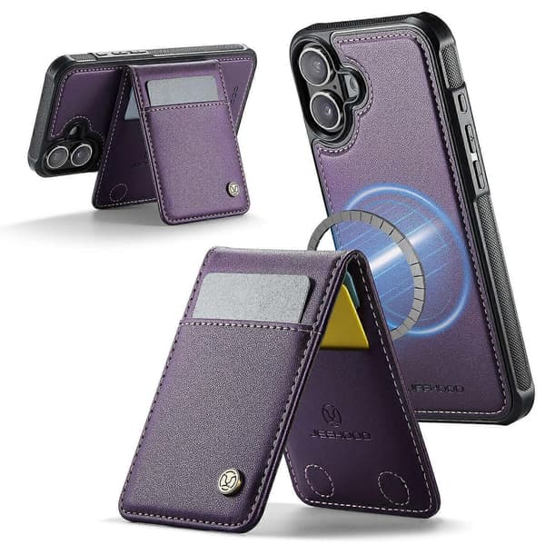 Kompatibel med iPhone 16 Plus telefondeksel - lingling} Multicolor Purple