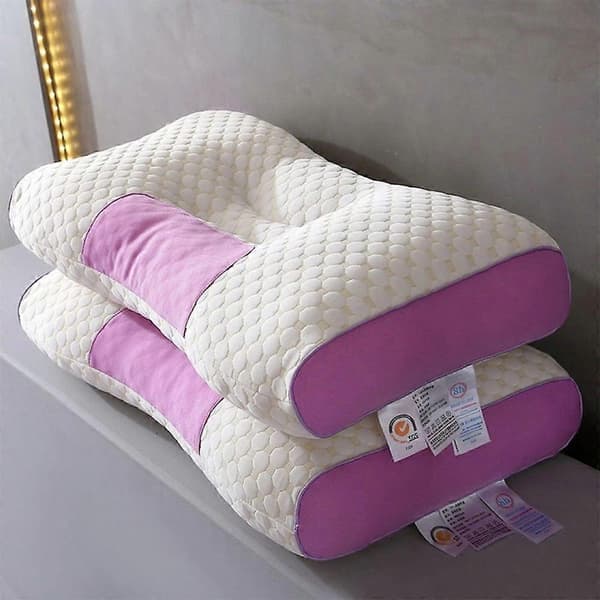Ortopedisk cervical pute, 48x74cm, ergonomisk støtte, vaskbart materiale