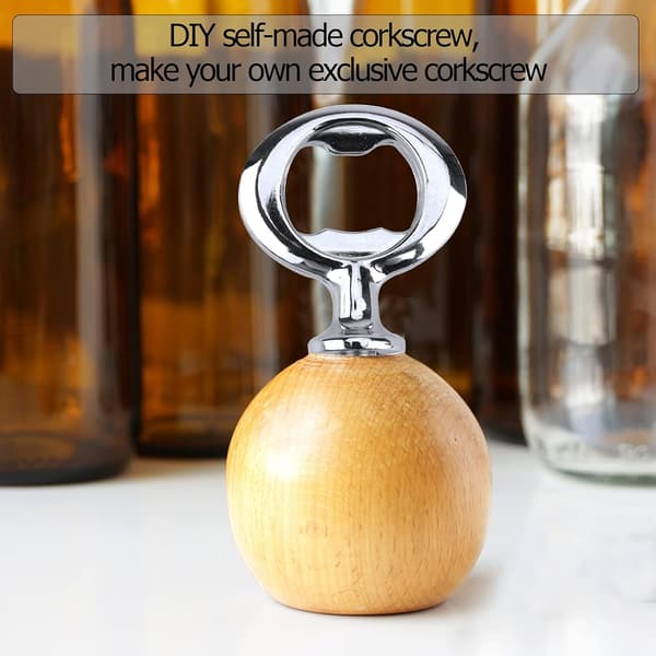 4-piece bottle opener with drill and drill bit set. Personalized bottle opener with drill.