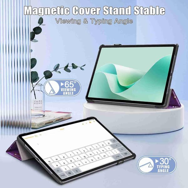 3-Fold Holder Tablet Case Kompatibel med Huawei MatePad 11.5S