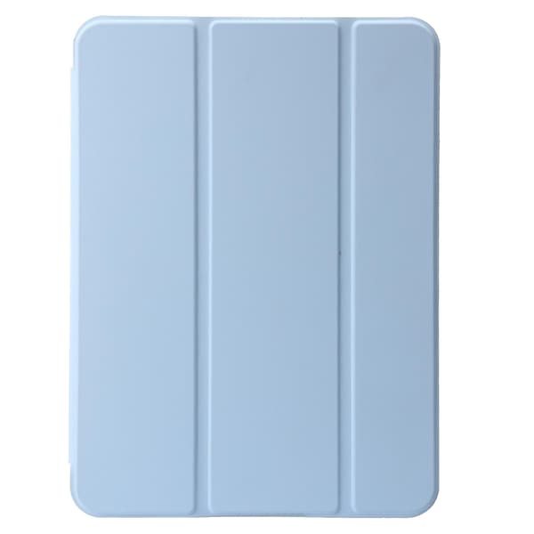 Tre-foldet Holder Tablet Case Kompatibel med iPad 10. generation 10.9 2022 Light blue