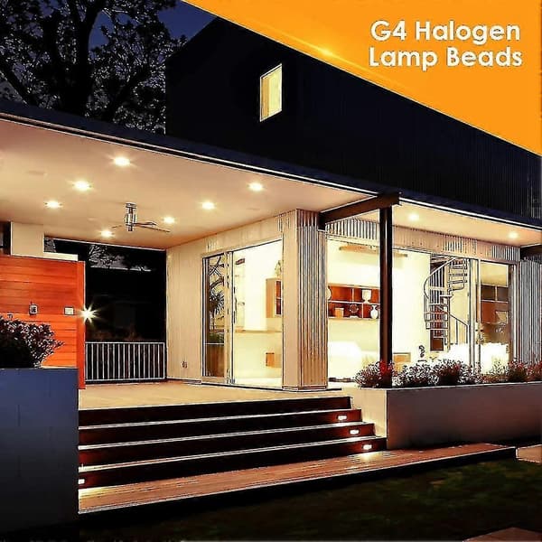 20 stk. G4 halogenpærer, 20 W 12 V halogenlyspærer