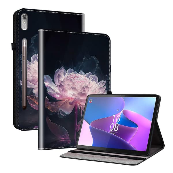 Målat Läderfodral Kompatibelt med Lenovo Tab P11 Pro Gen 2 11.2