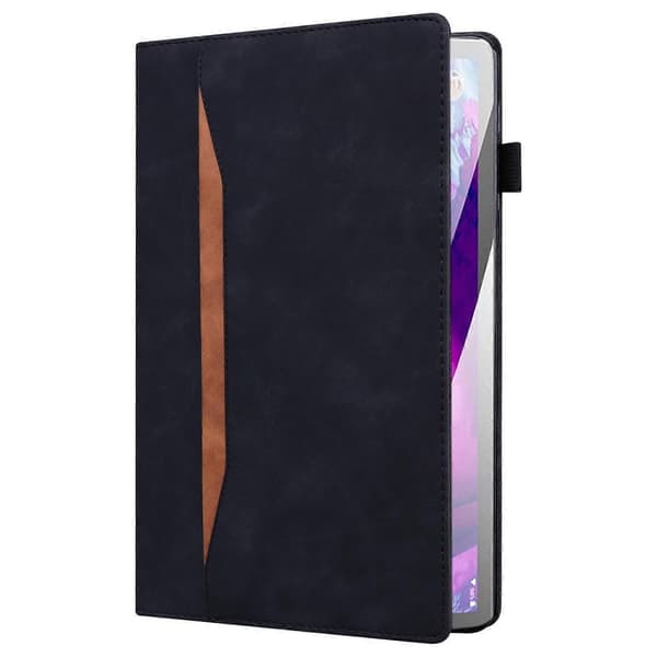 Tablet-etui i splejset læder Black Tecno Megapad 11