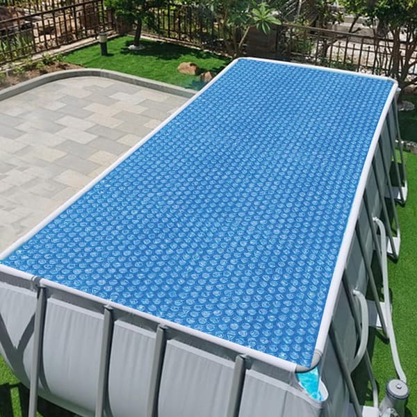 260x170cm Rektangulært Solar Poolovertræk - Isolerende Bobletæppe Rectangle-260*170cm