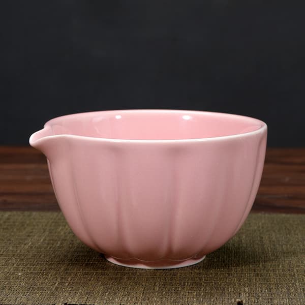 5-Piece Ceramic Matcha Tea Set – With Matcha Bowl & Matcha Whisk Pink