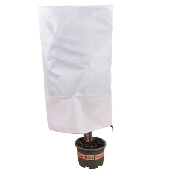 3-Pack Plant Protection for Winter – Frost Protection with Drawstring, Reusable and Durable for Plants, Trees & Pots vit 100x150cm