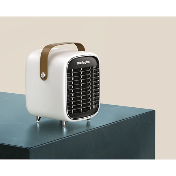 Electric Ceramic Heater Retro – 3 Wind Speeds, Timer vit