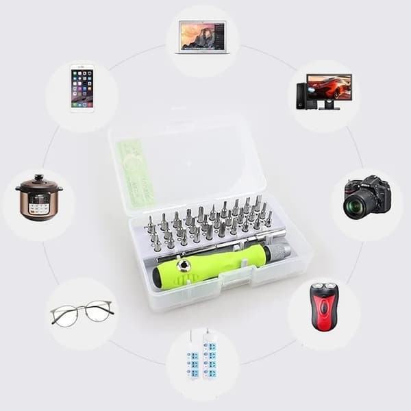 32-in-1 Mini Magnetic Precision Screwdriver - For Mobile, iPad and Camera