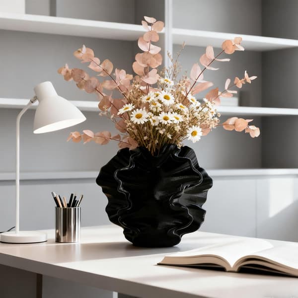 Nordiska Vasar Set 2 - Boho Minimalist A+B Svart Vit Black + White A+B