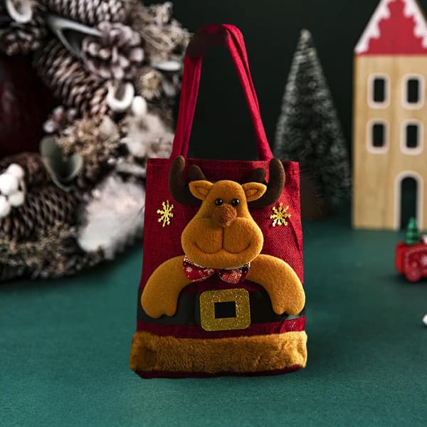 3D julklappspåse 20x35cm 1-pack – återanvändbar, stil 3 Style 3