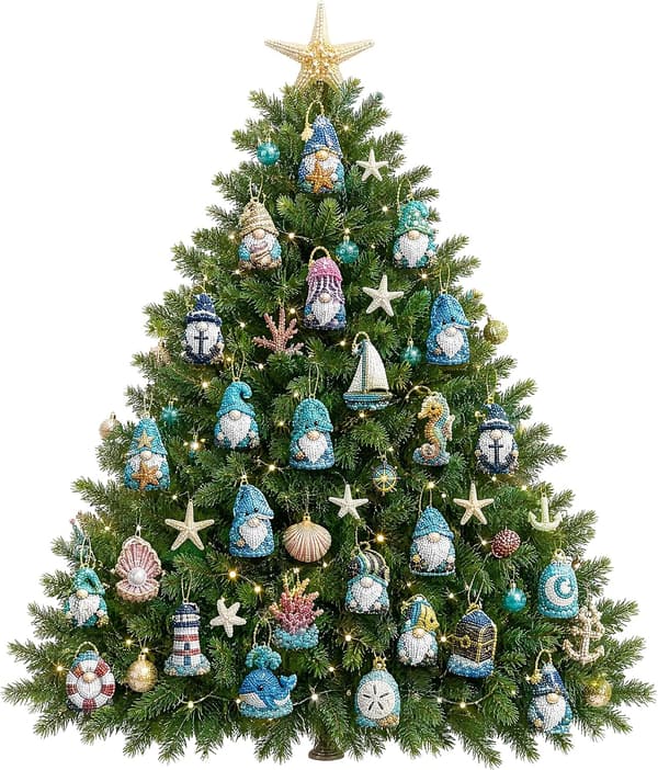 Diamantmålning Adventskalender 24 dagar S2 - Tomtehänge DIY Style 3