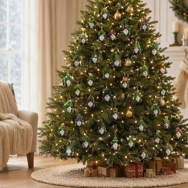 Diamantmålning Adventskalender 24 dagar S3 - Tomtehänge DIY Style 4