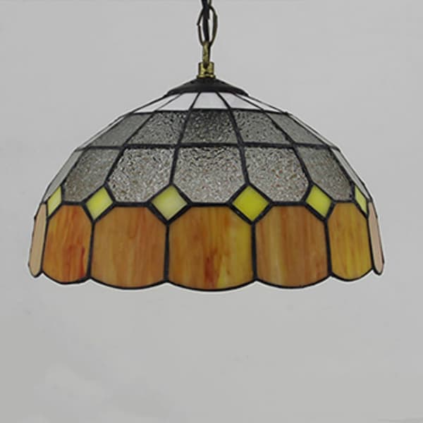 Landlig Tre Glass Pendel S5 - E27 9W Varm Hvit Inkludert Style 5