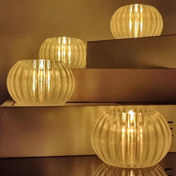 LED-pumpkins decor - indoor, gift, party, Christmas, 4-pack