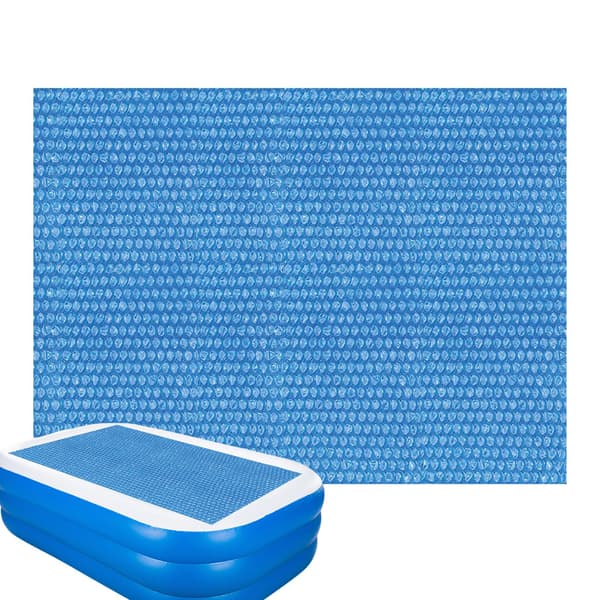 300x200cm Rektangulärt Solpoolskydd - Isolerande Bubbelduk Rectangle-300*200cm