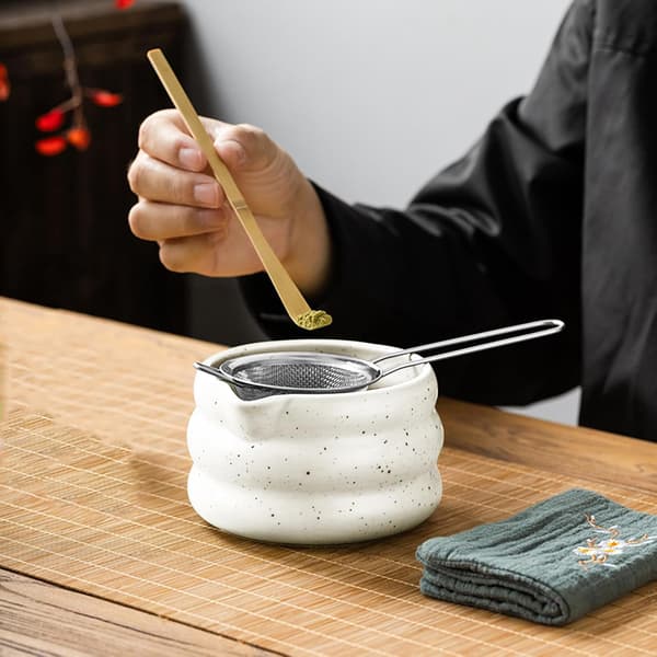 7-Piece Ceramic Matcha Tea Set with Matcha Bowl, Whisk, and Accessories vit