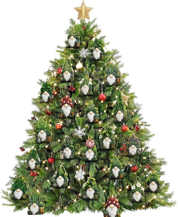 Diamantmaleri Julekalender 24 Dage S3 - Nisse Vedhæng DIY Style 4