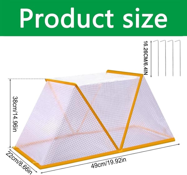 Plant Protection Cage Net Greenhouse - Foldable, Vegetable Garden, Small Style 2