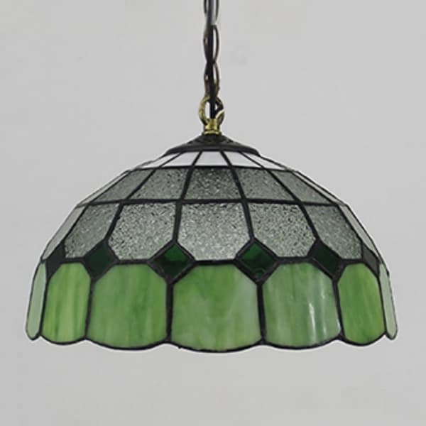 Landlig Tre Glass Pendel S6 - E27 9W Varm Hvit Inkludert Style 6