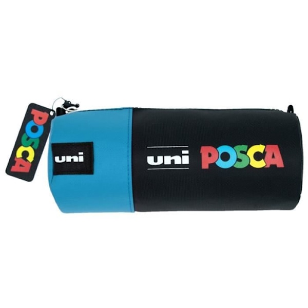 Trousse - POSCA - Blå - 20 x 8 cm - Praktisk - Sober design Blå