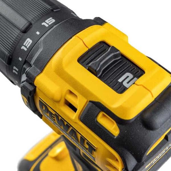 Dewalt DCD709D2T sladdlös slagborrskruvmejsel - 18V Li-Ion - 2 batterier - 13 mm chuck - 2 hastigheter