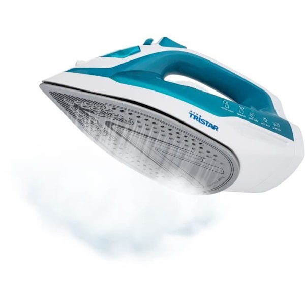 TRISTAR ST-8320 Silitysrauta jatkuvalla höyryllä 2600 W Keraaminen pohja - Säädettävä höyry - 25 g/min