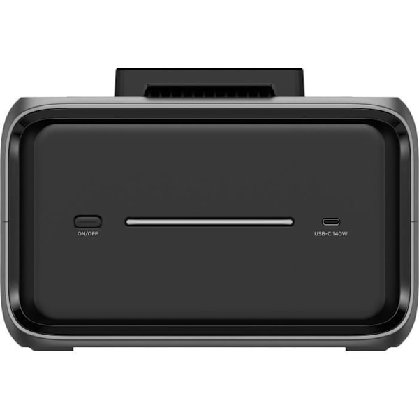 Intelligent extra batteri - EcoFlow - RIVER 3 Plus EB600 - LiFePO4-batteri 572 Wh för bärbar elstation Svart