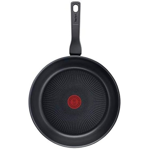 Tefal C38506 XL Force Stekpanna, 28 cm, med non-stick beläggning, termisk signal, resistent, robust, botten av pannan