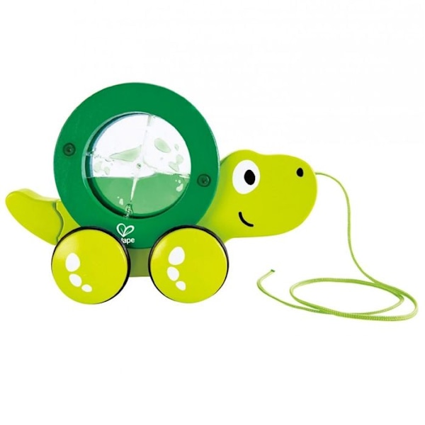 Hape - Tito grön dragleksak Ljusgrön