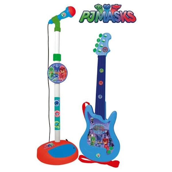PJMask Gitarr + Mikrofonbox 34x18x72 ALPEXE-64