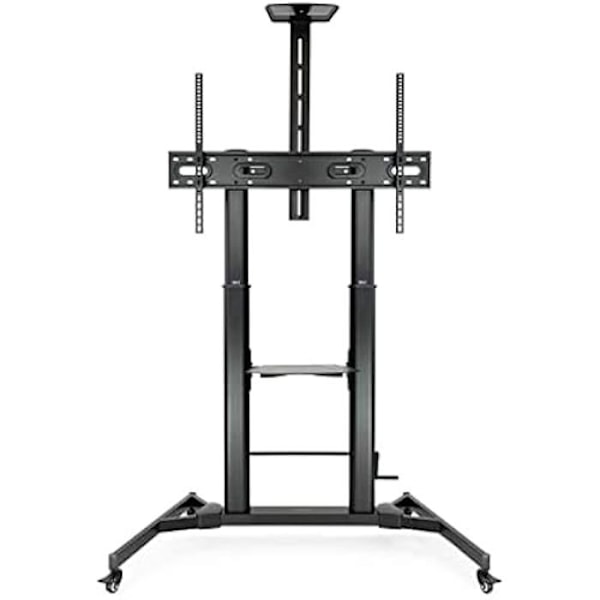 ZEUS golvstativ med hjul för 60"-100" skärmar - TOOQ FS20400HM-B