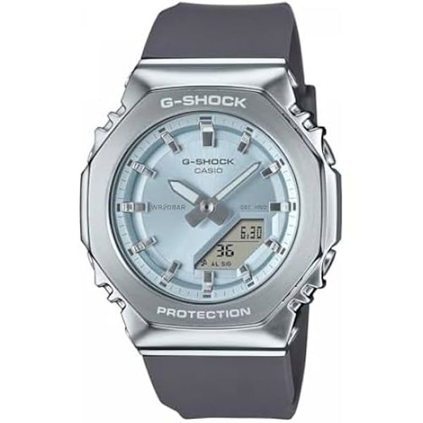 Dameur Kvinde - CASIO - GM-S2110-2AER - Plastiksnor - Vandtæthed 20 bar - Chronograf