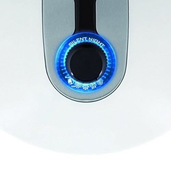 Orbegozo TF 0148 Lydløs skrivebordsventilator 2 hastigheder + Turbo + Lydløs Diameter 40 cm Effekt 60 W TF 0148 hvid