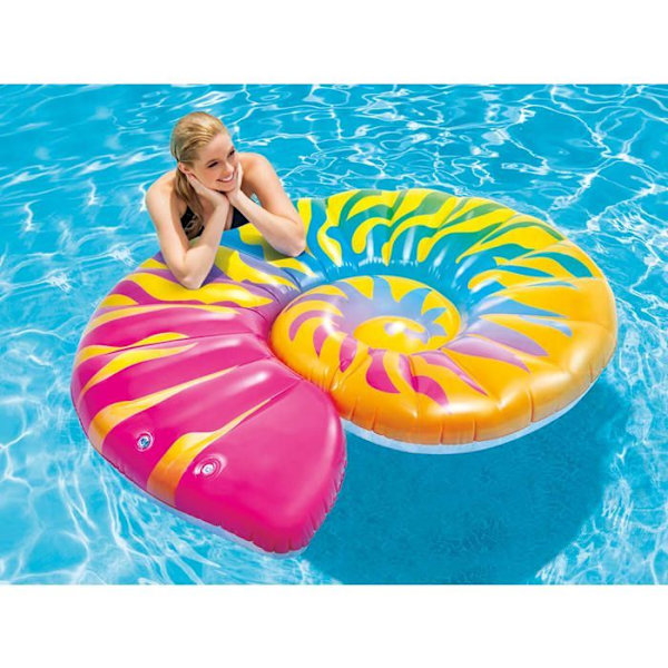 Seashell puhallettava kelluva saari - Intex Gul