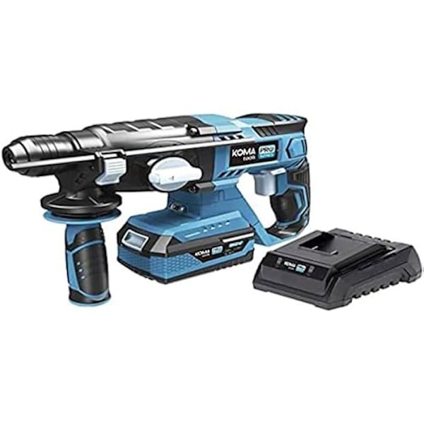 20 V HAMMER SARJA 1 4,0 A AKKULLA JA LATURILLA 08772 30 x 19,5 cm KOMA TOOLS PRO SARJAN AKKU