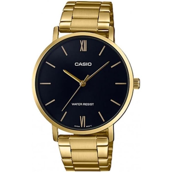 Ur - CASIO - ENTICER LADY - Forgyldt rustfrit stål - 34 mm - Vandmodstand 3 ATM