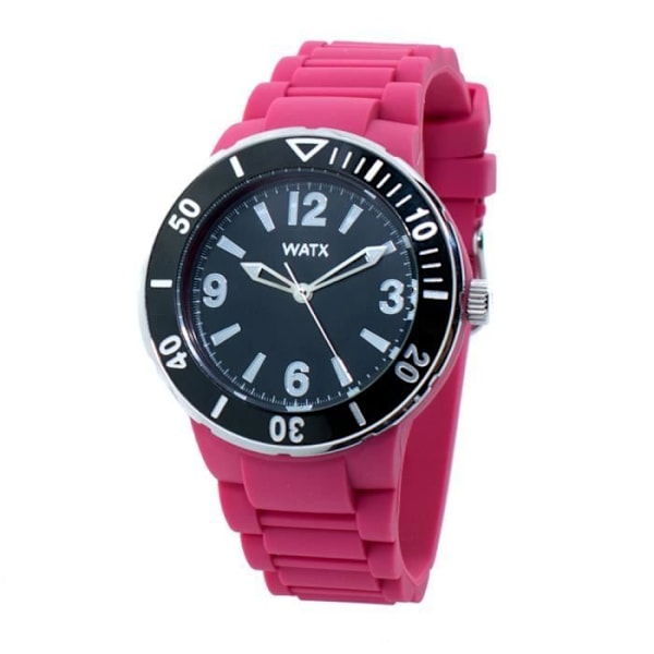 Kello - WATX - RWA1300-C1521 - Kvartsi - Analoginen - 5 ATM - Naiset - Vaaleanpunainen Svart, Rosa