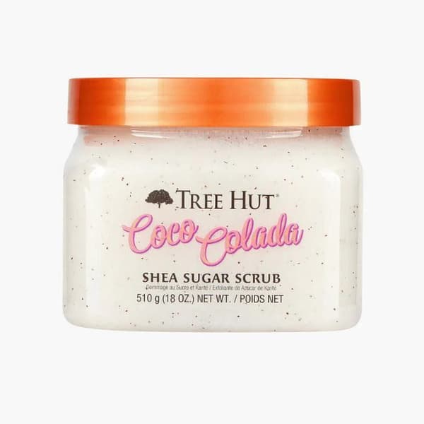 Kropskrub - Tree Hut - Coco Colada - 300 g - Blød og glitrende hud - Tropisk duft