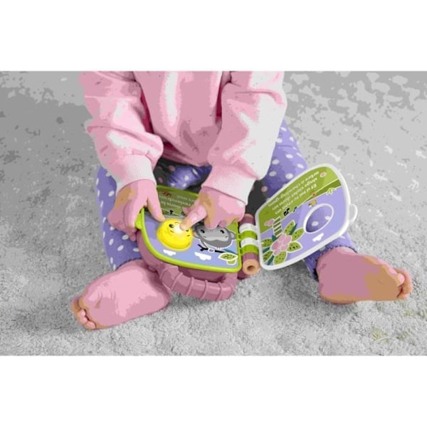 LIVRE LALALAA PURPLE MONKEY Lila