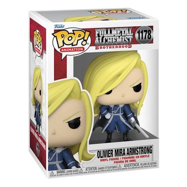 Figuriini Funko Pop! Animaatio: FMA:B- Olivier A m/Veitsi