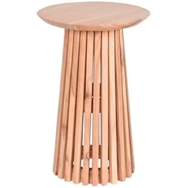 Sidebord - HOME ESPRIT - Naturligt Mindi Træ - 40 x 40 x 60 cm - Flerfarvet - Moderne design Flerfärgad
